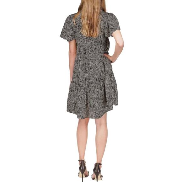 Michael Kors Women's Elegant Patterned Paper doll Dress Size Medium NWT - Picture 4 of 7